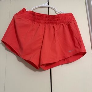 New Nike Women's Athletic Shorts L logo waistband loose fit dry fit underwear